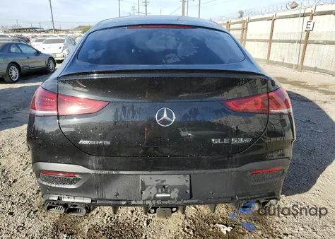 2022 Mercedes-Benz Gle Coupe 63 S 4Matic Amg z USA, uszkodzony, nr VIN 4JGFD8KB4NA771330
